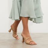 MIM Sandalia de tacón Alis Nude