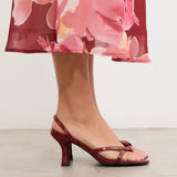 MIM Sandalia de tacón Andee Rojo