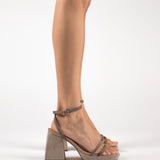 MIM Sandalia de tacón BOB TOPO