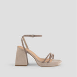 MIM Sandalia de tacón Bob Topo