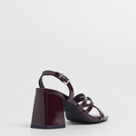 MIM Sandalia de tacón Cloe Burdeos