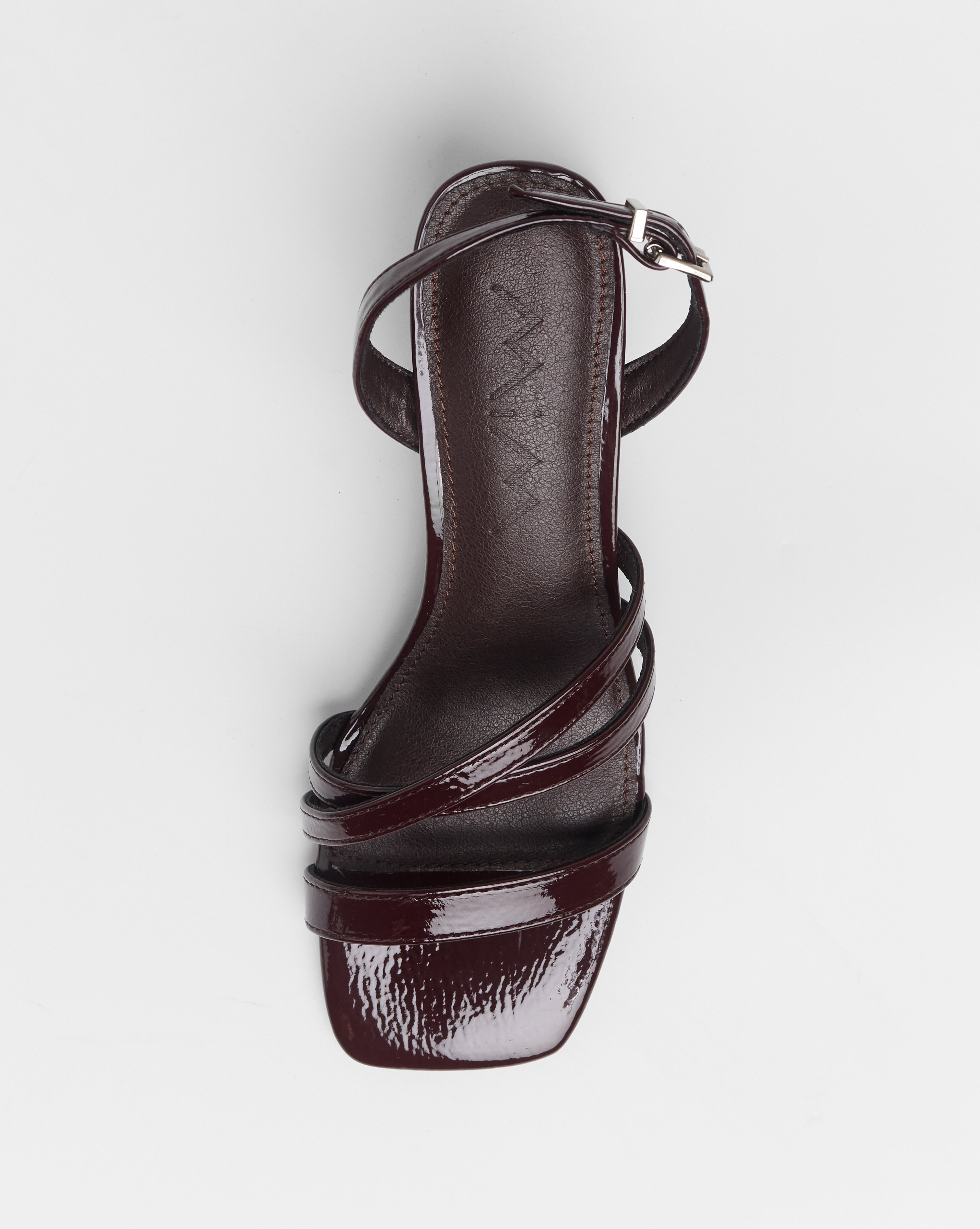 MIM Sandalia de tacón Cloe Burdeos