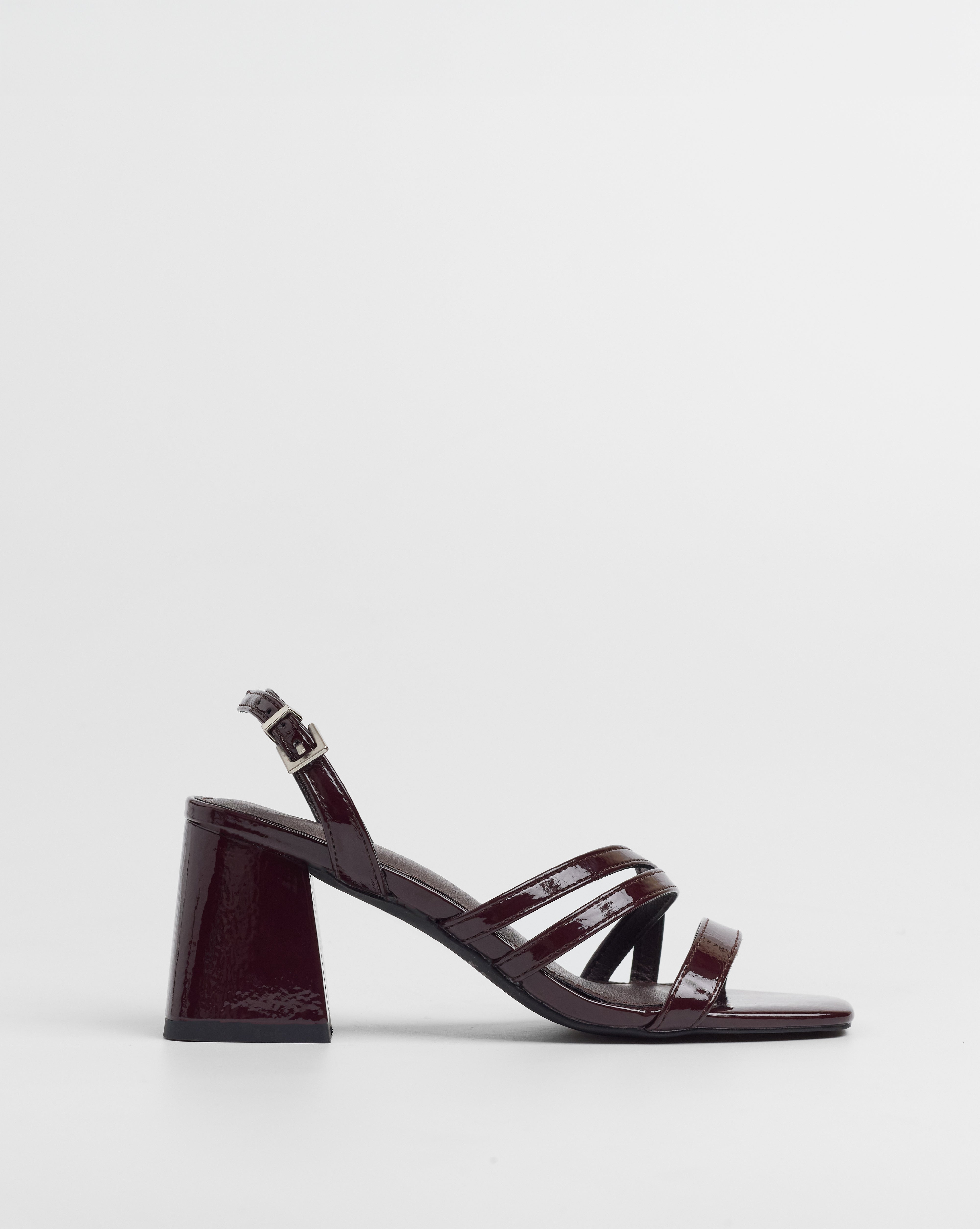 MIM Sandalia de tacón Cloe Burdeos