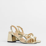MIM Sandalia de tacón CLOE DORADO