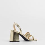 MIM Sandalia de tacón CLOE DORADO