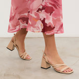 MIM Sandalia de tacón Cloe Nude