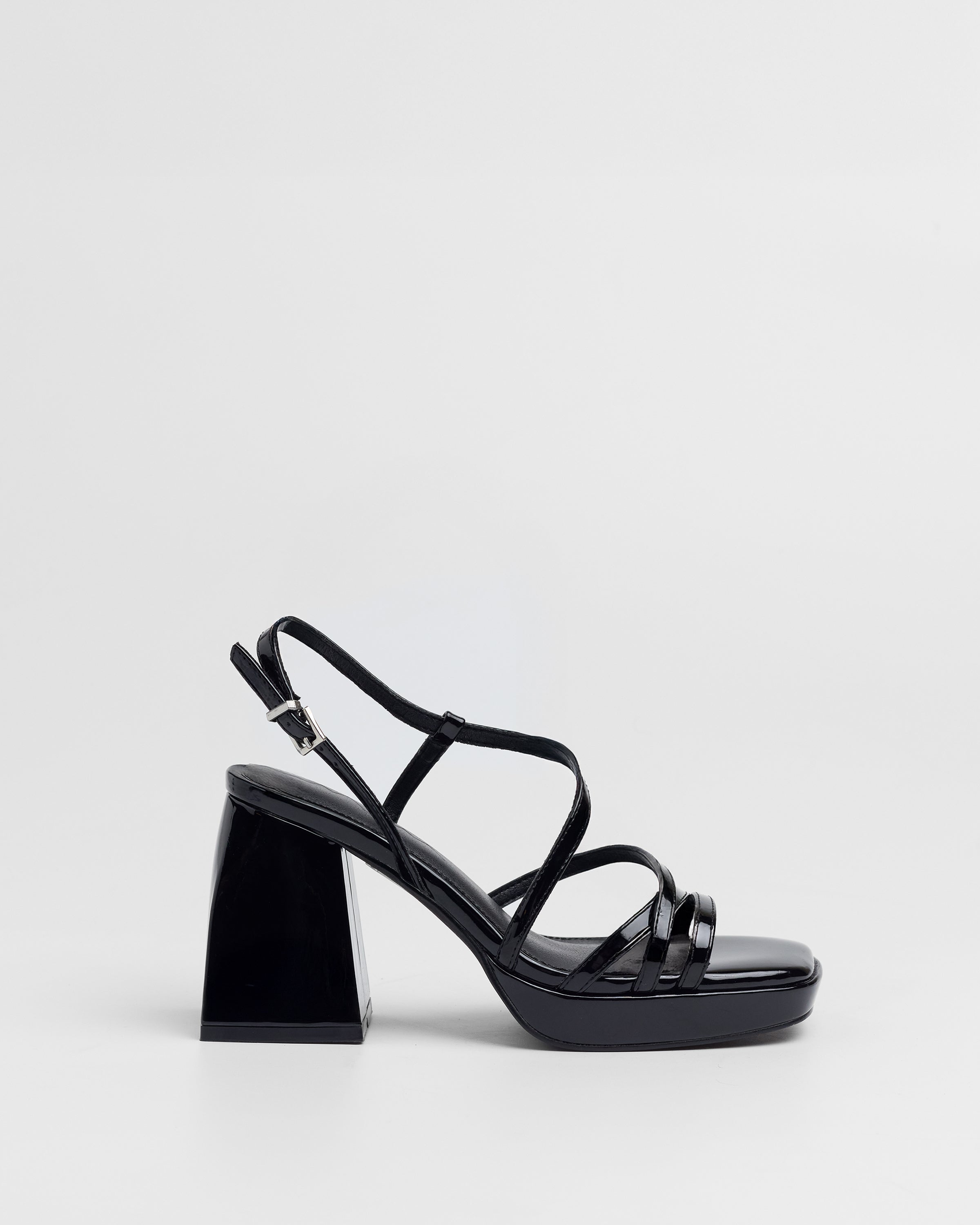 MIM Sandalia de tacón CORA NEGRO