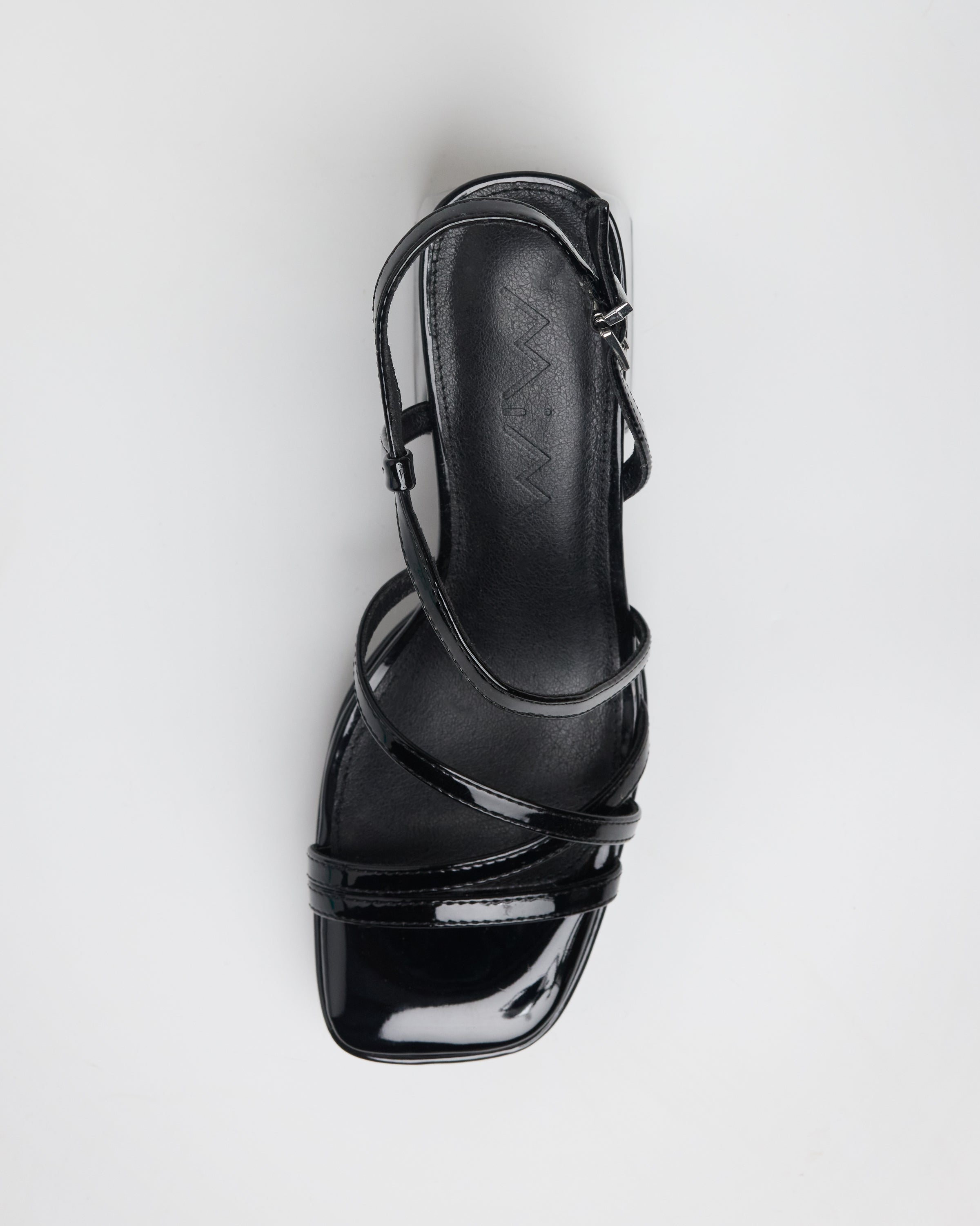 MIM Sandalia de tacón CORA NEGRO