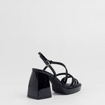 MIM Sandalia de tacón CORA NEGRO