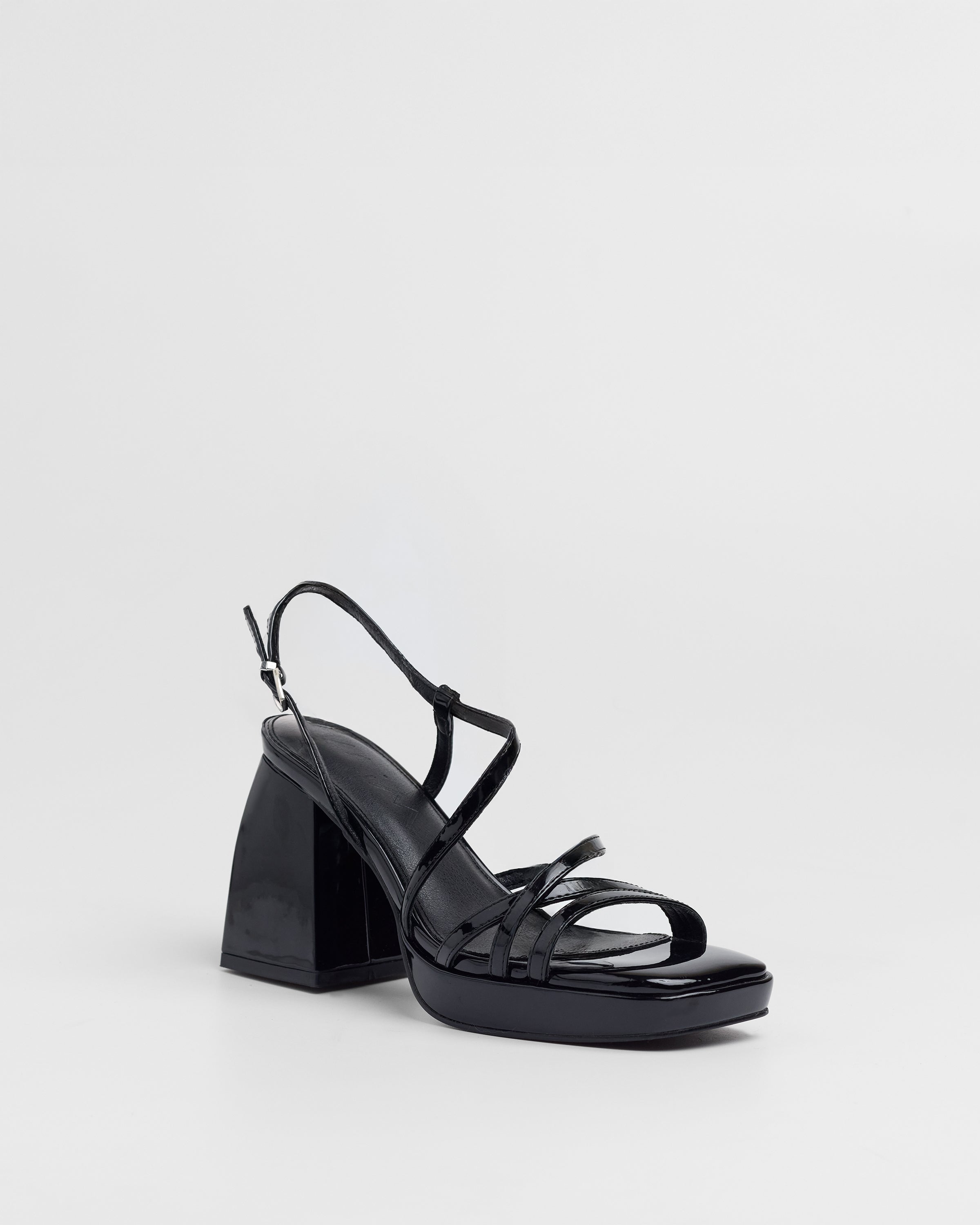 MIM Sandalia de tacón CORA NEGRO