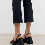 MIM Sandalia de tacón CORA NEGRO