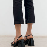 MIM Sandalia de tacón CORA NEGRO