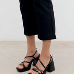 MIM Sandalia de tacón CORA NEGRO