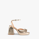 MIM Sandalia de tacón ELARA DORADO