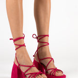 MIM Sandalia de tacón ELIE FUCSIA