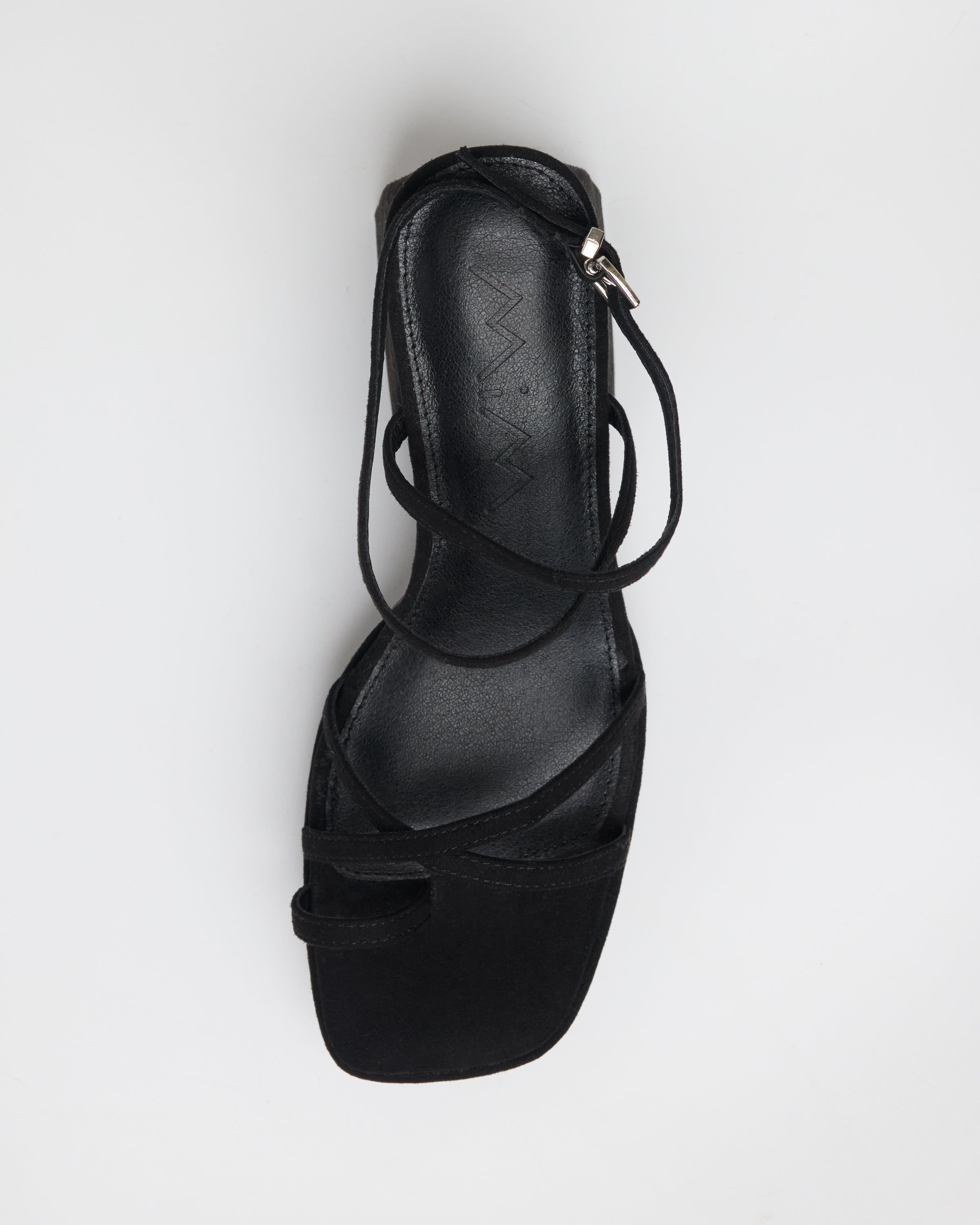 MIM Sandalia de tacón ENOA NEGRO