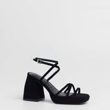 MIM Sandalia de tacón ENOA NEGRO