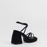 MIM Sandalia de tacón ENOA NEGRO