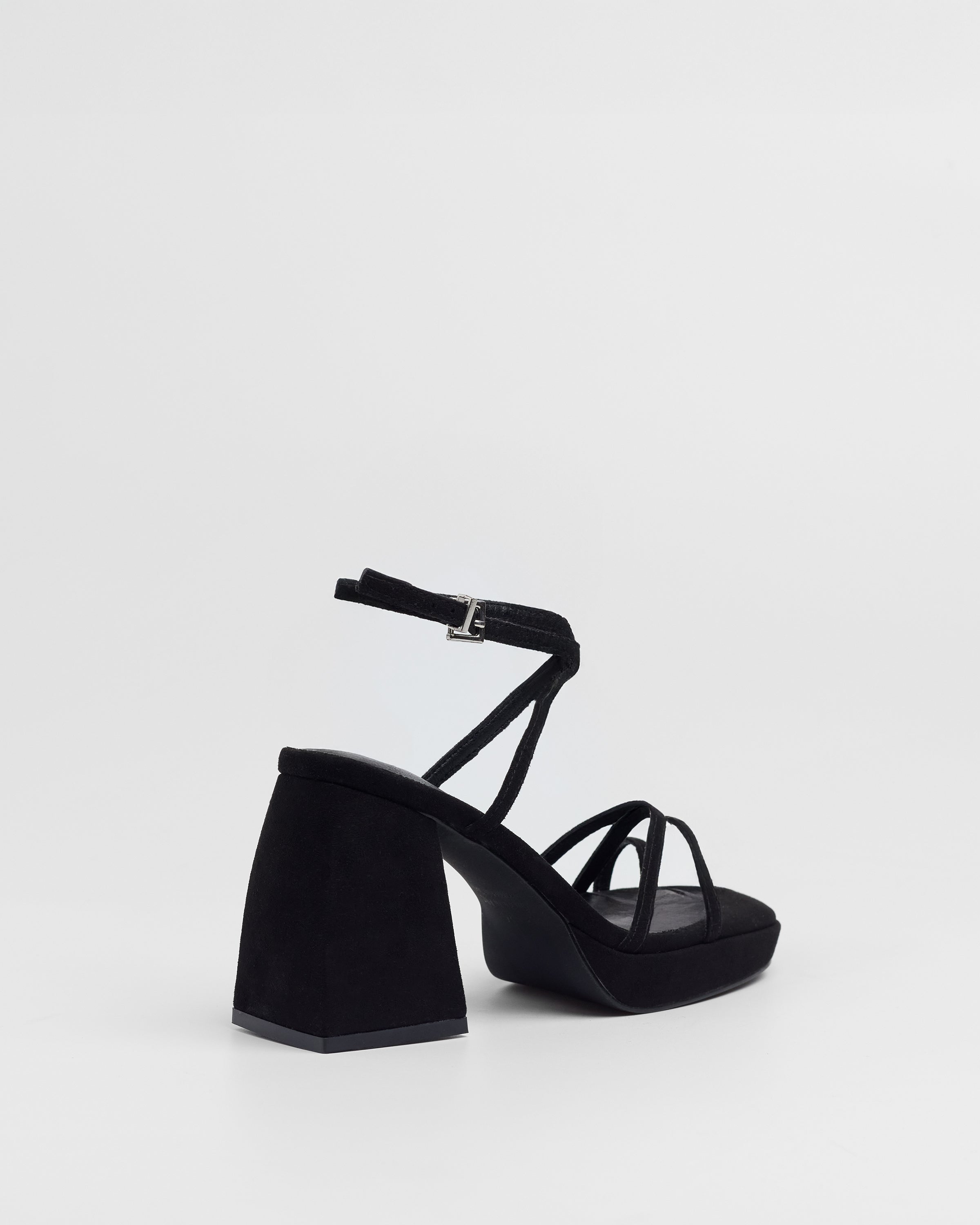 MIM Sandalia de tacón ENOA NEGRO