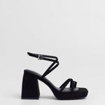 MIM Sandalia de tacón ENOA NEGRO