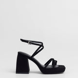 MIM Sandalia de tacón ENOA NEGRO