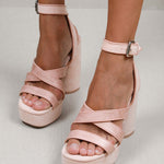 MIM Sandalia de tacón Gina Coral