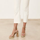 MIM Sandalia de tacón GRETA DORADO