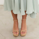 MIM Sandalia de tacón Greta Nude