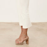 MIM Sandalia de tacón GRETA TOPO