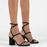 MIM Sandalia de tacón IGNAZIA NEGRO STUDS