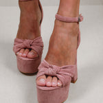 MIM Sandalia de tacón KOS CORAL