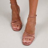 MIM Sandalia de tacón LAURETA CORAL