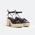 MIM Sandalia de tacón LENA MORADO