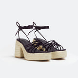 MIM Sandalia de tacón LENA MORADO