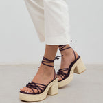 MIM Sandalia de tacón LENA MORADO