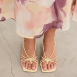 MIM Sandalia de tacón Merci Amarillo