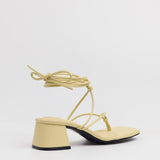 MIM Sandalia de tacón Missy Amarillo