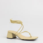 MIM Sandalia de tacón Missy Amarillo