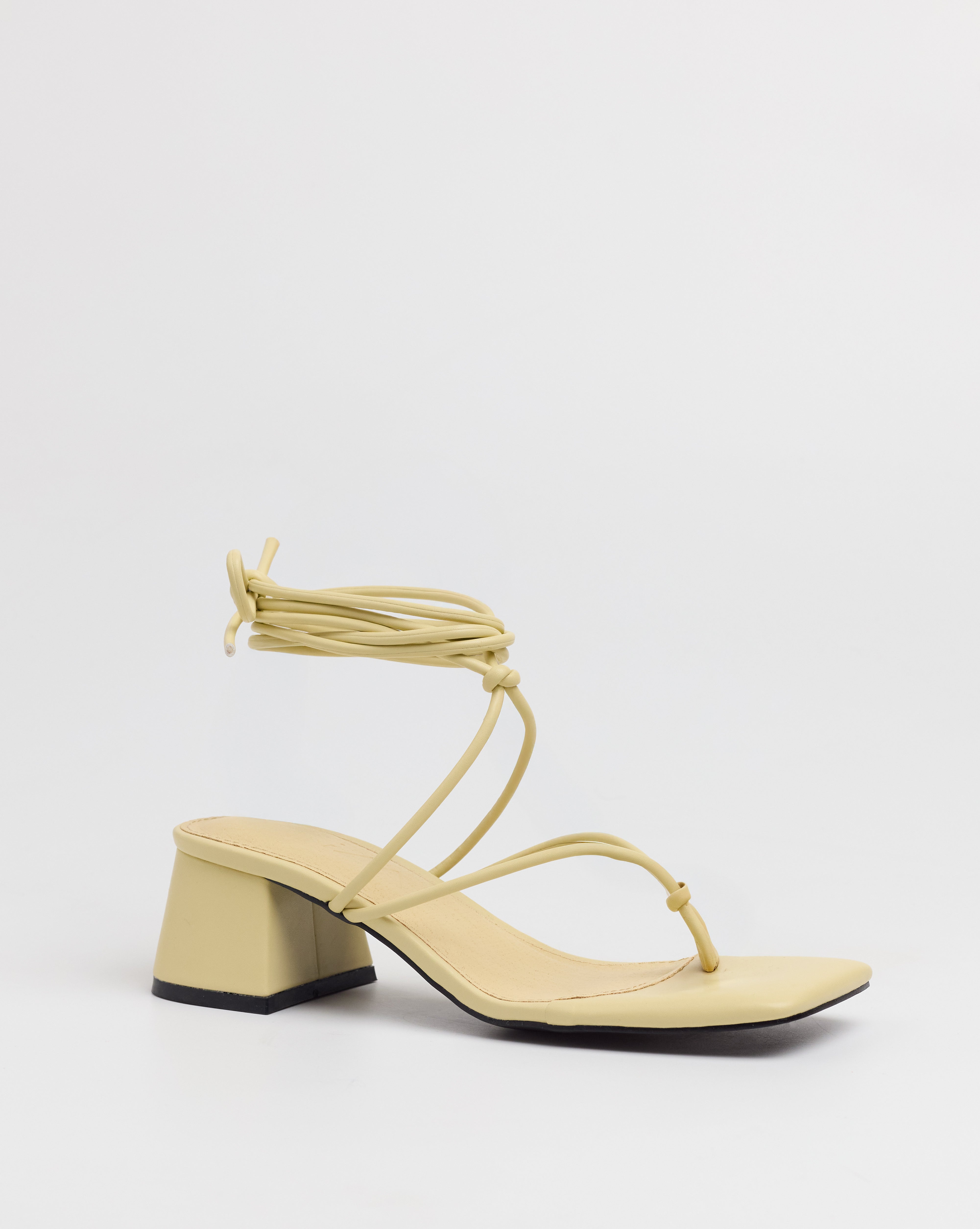 MIM Sandalia de tacón Missy Amarillo