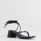 MIM Sandalia de tacón Missy Negro