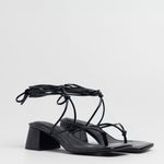 MIM Sandalia de tacón Missy Negro
