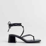 MIM Sandalia de tacón Missy Negro