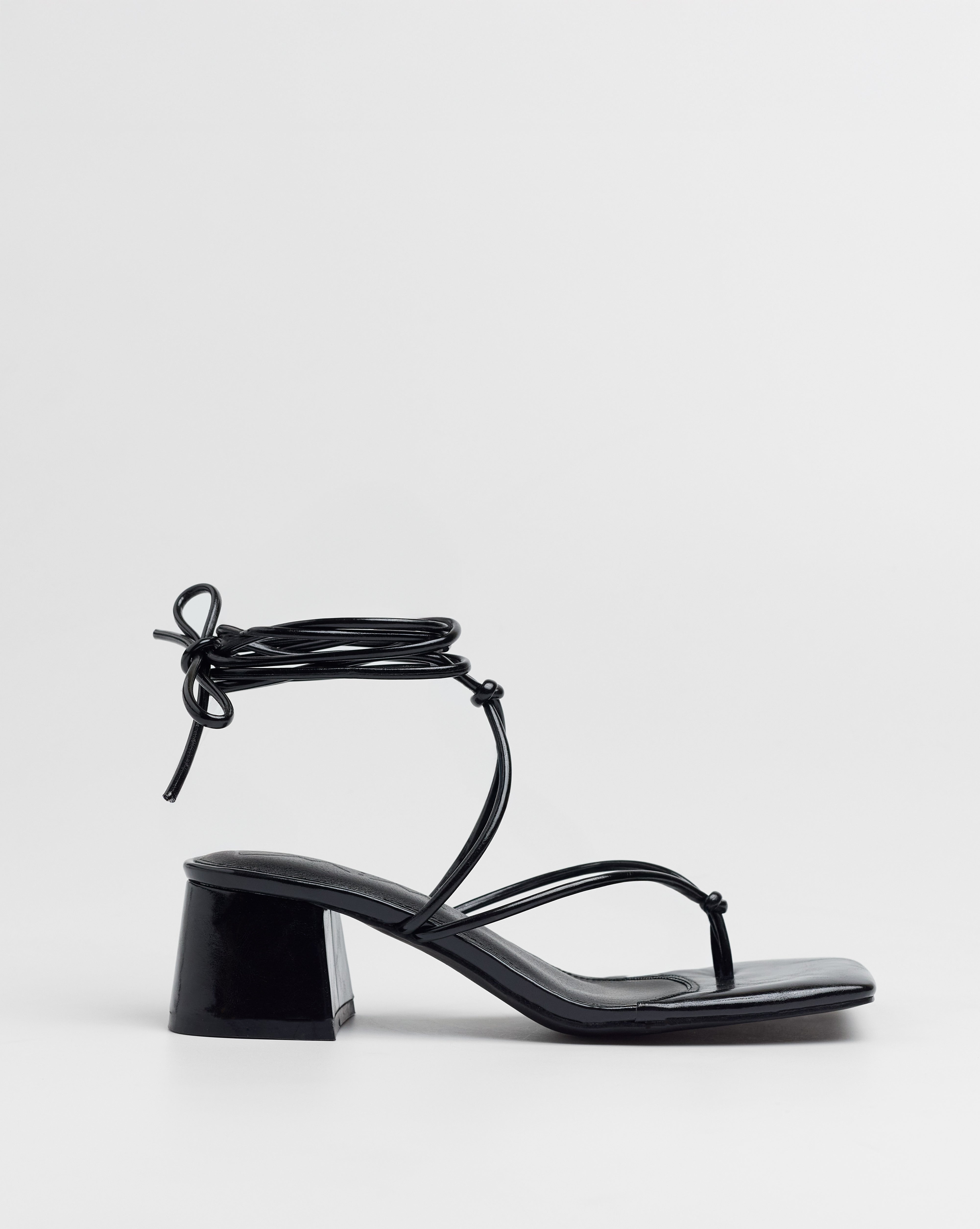 MIM Sandalia de tacón Missy Negro