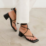 MIM Sandalia de tacón Missy Negro