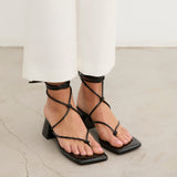 MIM Sandalia de tacón Missy Negro