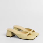 MIM Sandalia de tacón Murfy Amarillo