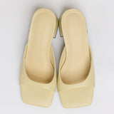 MIM Sandalia de tacón Murfy Amarillo