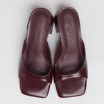 MIM Sandalia de tacón Murfy Burdeos