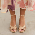 MIM Sandalia de tacón Nao Nude