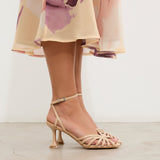 MIM Sandalia de tacón Nao Nude